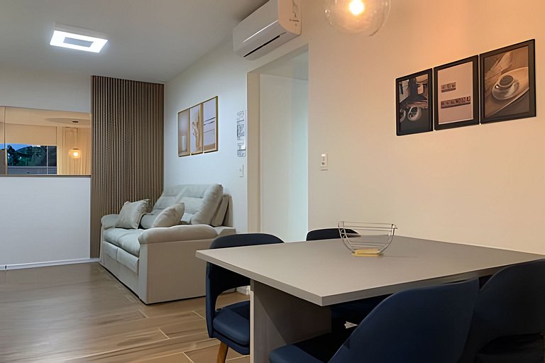 Apto Térreo com Garden | A/C e Churrasqueira