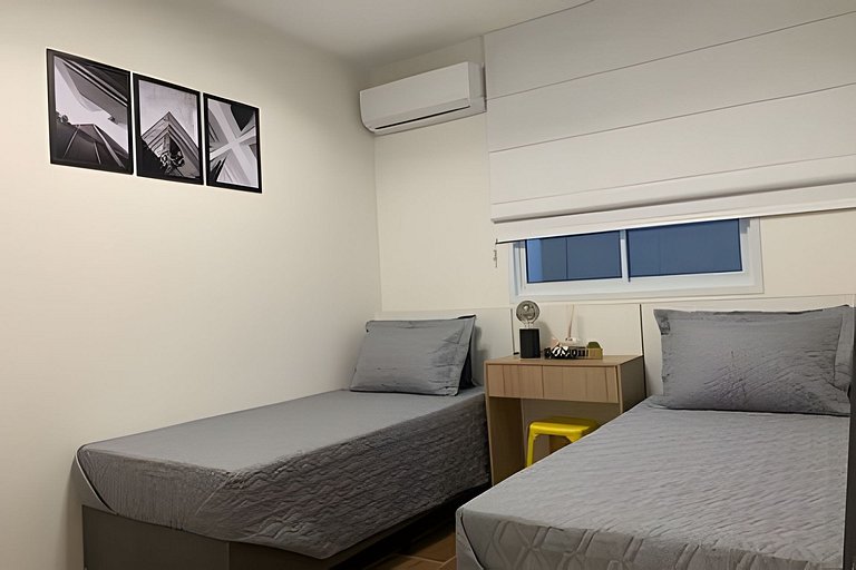 Ground Floor Apt | Garden, A/C & Barbecue