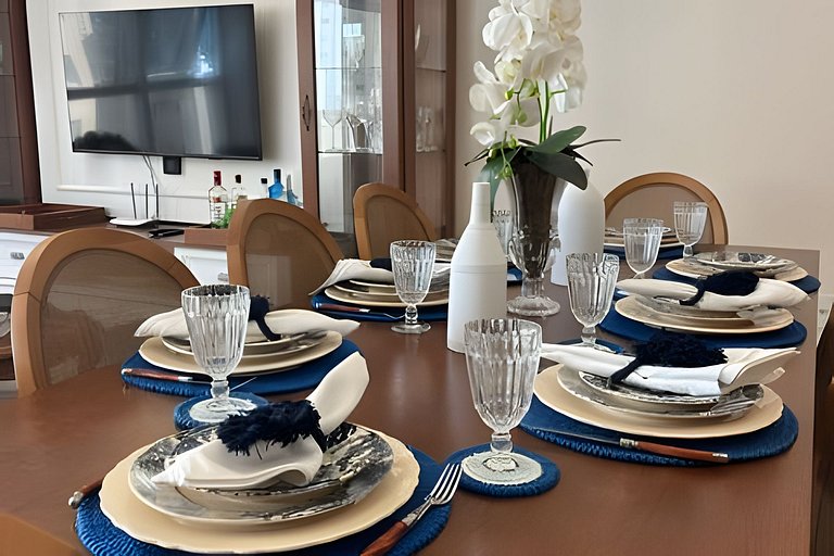 3 Suítes | Gourmet Vista Mar | Próx. Russi Russi