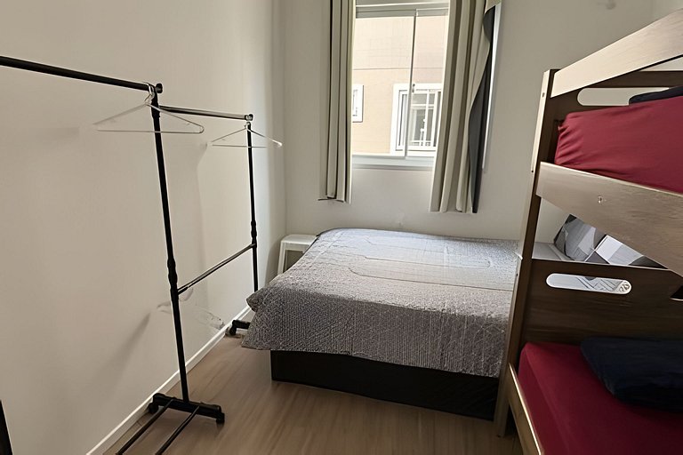 Practical Apt | 2 Beds + Leisure + Parking