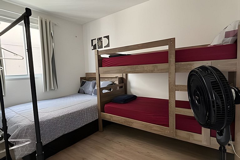 Practical Apt | 2 Beds + Leisure + Parking