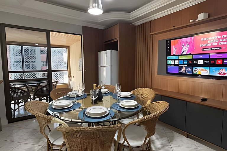 Spacious AC Apt | Shopping & Beach 150m Away