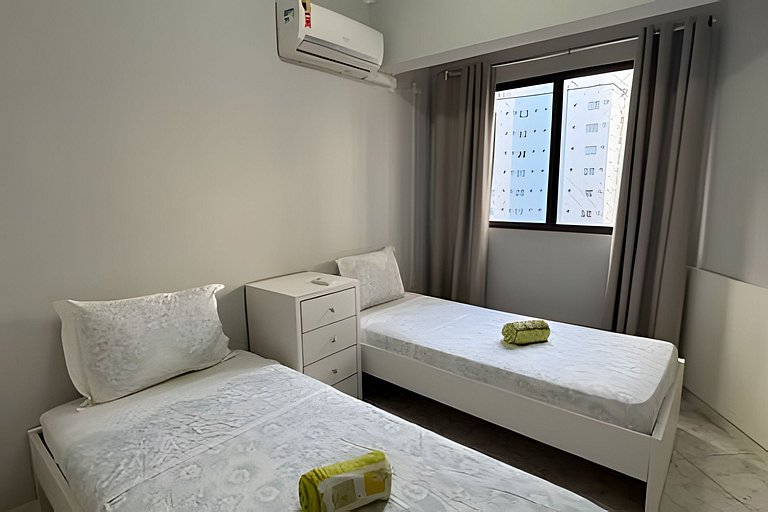 Spacious AC Apt | Shopping & Beach 150m Away