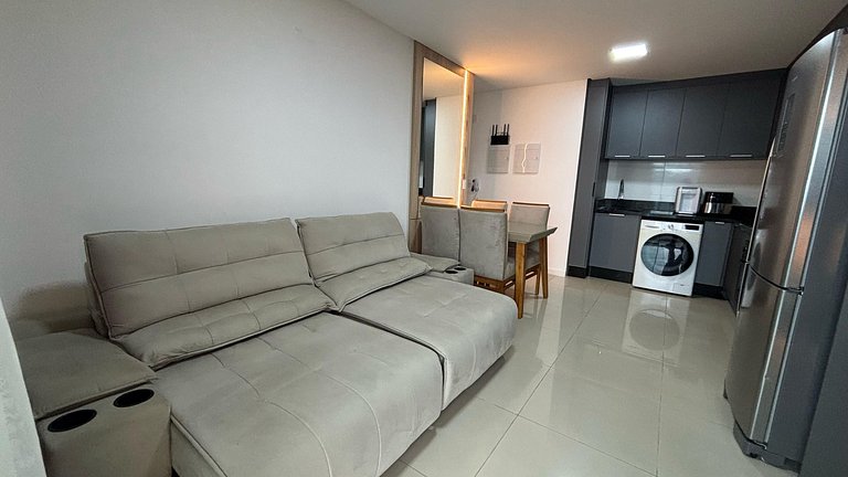 Piso 18 | Parrilla, Vista al Mar y Piscina