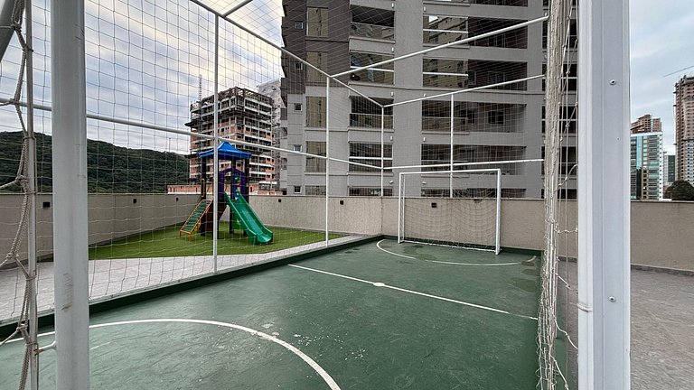 Apê 18º andar | Churrasqueira vista mar + Piscina