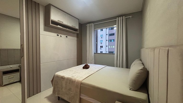 Apt 1 Suite + 1 w/ A/C | Balcony w/ View + Parking