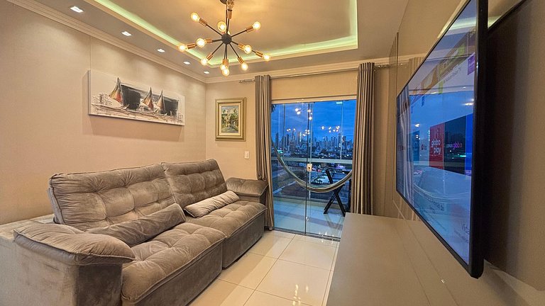 Depa 1 Suite + 1 c/ A/C | Balcón c/ Vista + Plaza